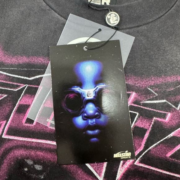 Authentic Hellstar T Shirt with NFC tag and chip - Picture 8 of 13